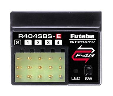 Futaba - R404SBS-E - F-4G/SR Diversity (internal) Modtager