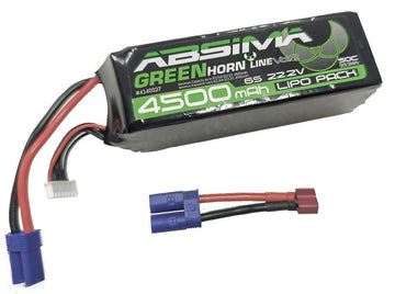 22,2V Greenhorn Vol.2 LiPo 6S 50C 4500 SC (EC5/T-Plug)