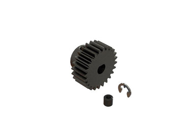 24T Motortandhjul i 0.8 Modul - 5mm aksel - SAFE-D5