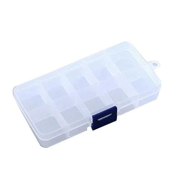 KeysRC - KRSB009 - Sortimentbox med 10 rum - 130x68x23mm