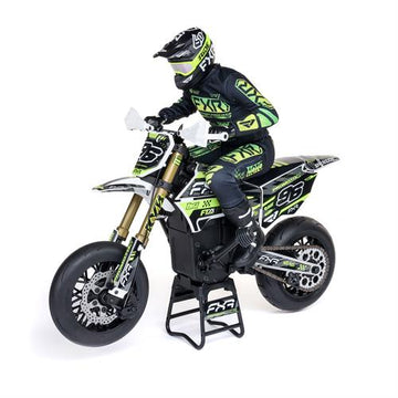 Losi - 1/4 Promoto-SM FXR Supermoto Motorcycle RTR Basic, White