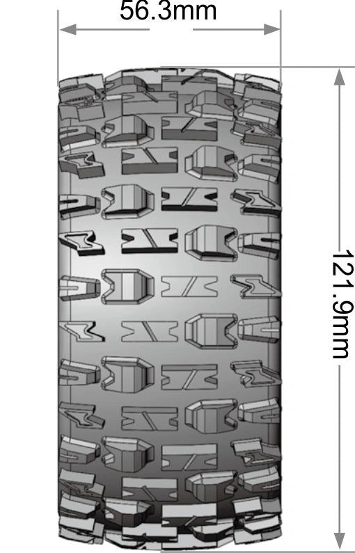 LouiseRC - T3312SX - ST-PIONEER 1/10 Soft MFT (Removable 12, 14 & 17mm Hex) (2)