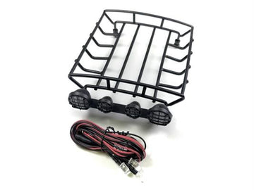 Absima - 2320139 - Metal Luggage Rack with LED Set 130mm