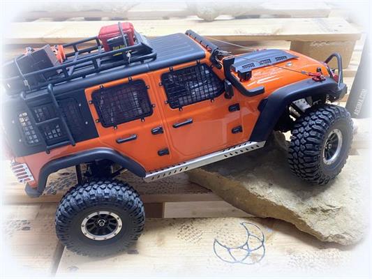 Absima - 1230727 - Metal Side Steps for Sherpa (2)