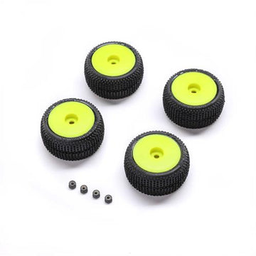 Pro-Line - PRO-2632 - Blockade Tire, Pro-Line OE, Wheel, Yellow, Mounted: Micro-T