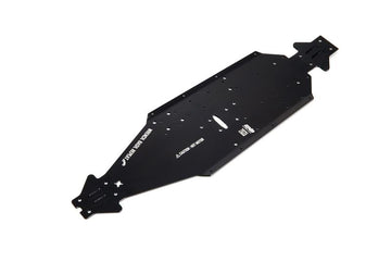 Arrma - ARA320570 - ALUMINUM CHASSIS CNC 7075 T6 LWB (BLACK) (1PC)