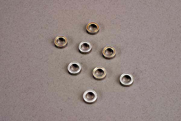 Traxxas - TRX4606 - 5x8x2.5mm Kugleleje (8) (for wheels only)