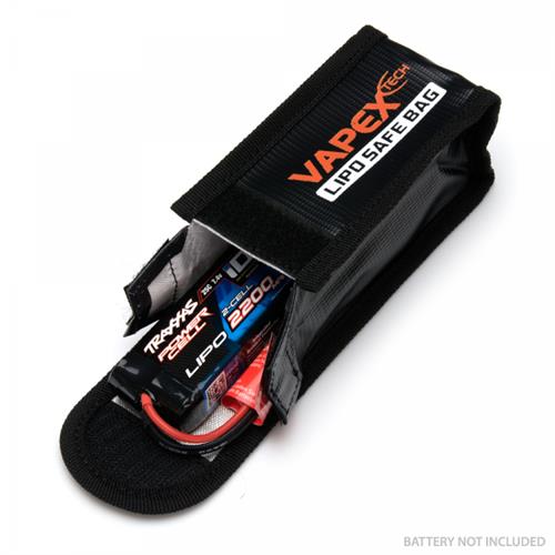 Safebag til Lipo Batterier 125x64x50mm – Sikker opbevaring |