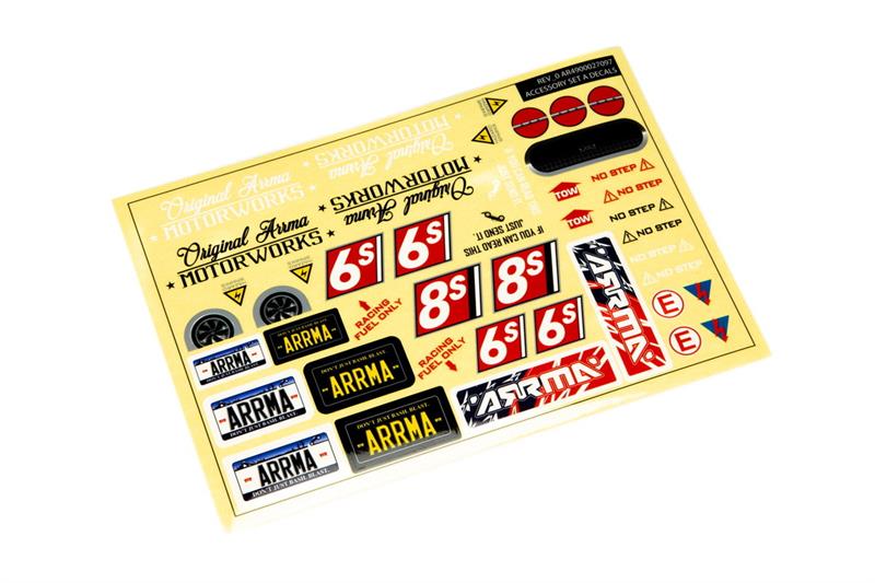 Arrma - ARA480040 - 1/7TH SCALE BODY ACCESSORIES SET A