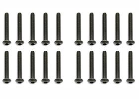 3x22mm Skruer med hoved - 10 stk