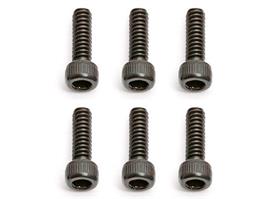 4-40x3/8" Skruer med hoved - 6 stk