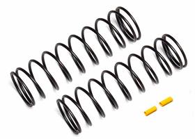 RC8B4 Rear springs, yellow, 4.6 lb/in