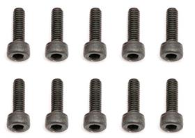 2.5x8mm Skruer med hoved - 10 stk