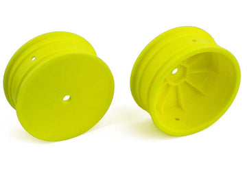4WD Forfælge til 1/10 Buggy biler - 12mm hex, Gule fælge