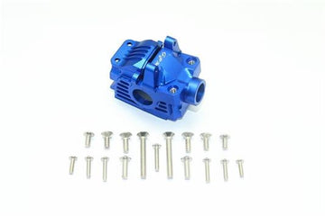 GPM ALUMINUM FRONT GEAR BOX - 19PC Sæt Blå | RC Kongen