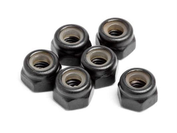 M3 Nylon Locknut (6Pcs)
