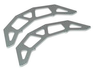 CHASSIS SIDE PLATE GUNMETAL 2PCS (SCOUT RC)
