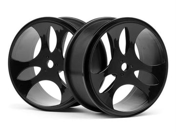 Black Wheels 2 Pcs (Vader XB)