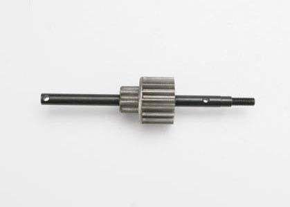 Traxxas - TRX3992 - Input shaft/ drive gear assembly (18-tooth steel top gear)