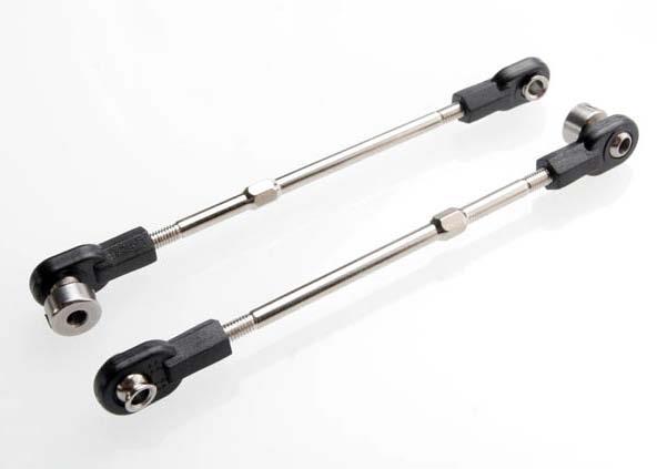 Traxxas - TRX5495 - Linkage, front sway bar (Revo/Slayer) (3x70mm turnbuckle) (2) (assembled with rod ends, hollow balls and ball stud)