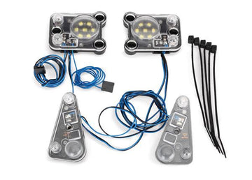 Traxxas - TRX8027 - LED headlight/tail light kit (fits #8011 body, requires #8028 power supply)