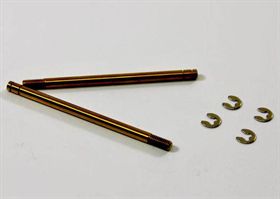TeamC - TU0266-2 - Big Bore Shock Absorber Shafts rear (2 pcs) Truggy/SC-Truck