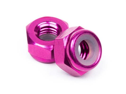 HPI - HPZ867 - Aluminum Lock Nut M4 (Purple/10Pcs)