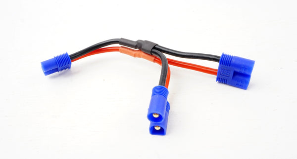 Etronik - ET0705 - Adapterstik med parallelforbindelse for længere køretid med tilslutning af 2 batterier med EC3 stik