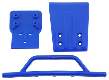 RPM - RPM80025 - Front Bumper & Skid Plate for the Traxxas Slash 4×4 - Blue