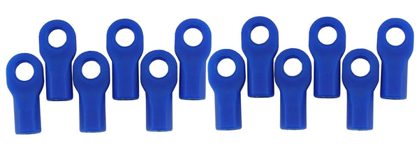RPM - RPM80475 - Short Rod Ends for most Traxxas 1/10 Scale Vehicles - Blue