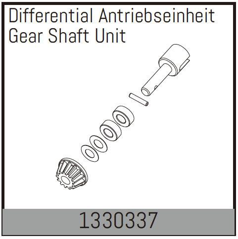Absima - 1330337 - Gear Shaft Unit
