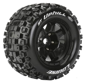 LouiseRC - T3326B - ST-UPHILL dæk med MFT på 3.8" fælge med 17 mm hex - 0-Offset - Sport compound - 2 stk