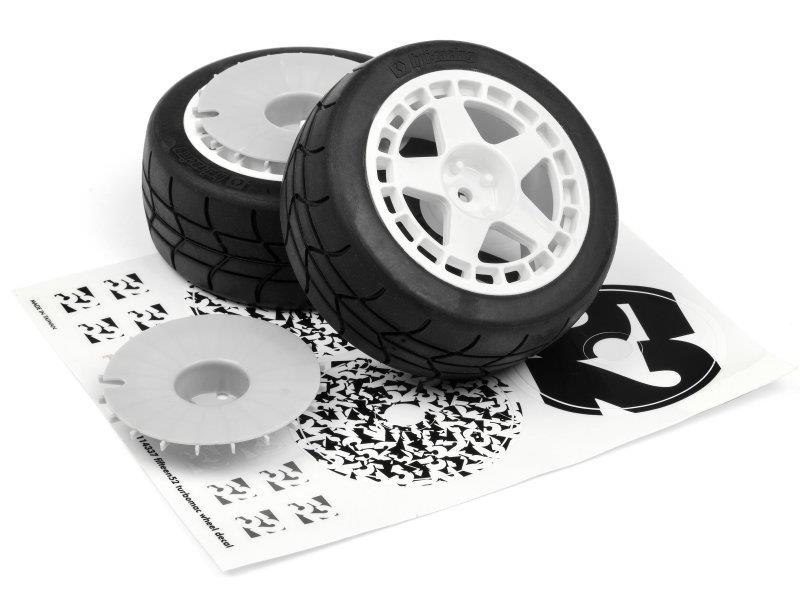 HPI - H114114 - Gymkhana Dæk limet på Fifteen52 TURBOMAC Fælge - 2 stk