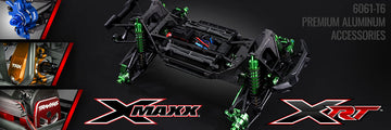 Ultimative Aluminiums Opgraderinger til Din Traxxas X-Maxx og XRT hos RC Kongen