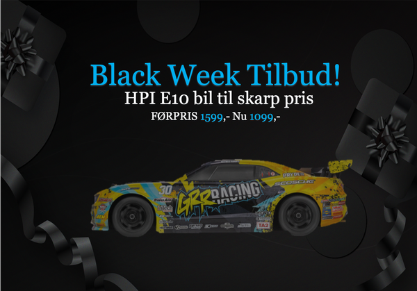 Black Week Special: HPI - 160334 - E10 Michele Abbate TA2 Camaro til Kun 1099 kr!