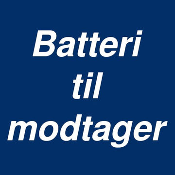 Modtager Batteri