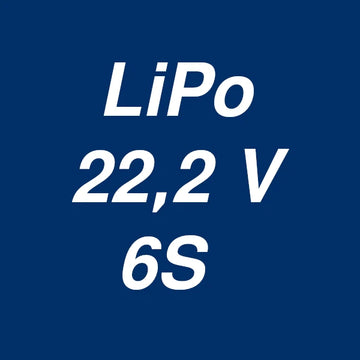 22.2V (6S) Lipo Batteri