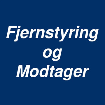 Fjernstyring og modtager