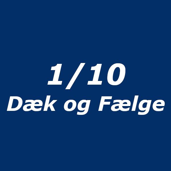 1/10 Dæk og Fælge