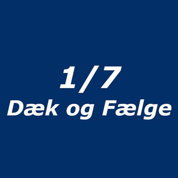 1/7 Dæk og Fælge