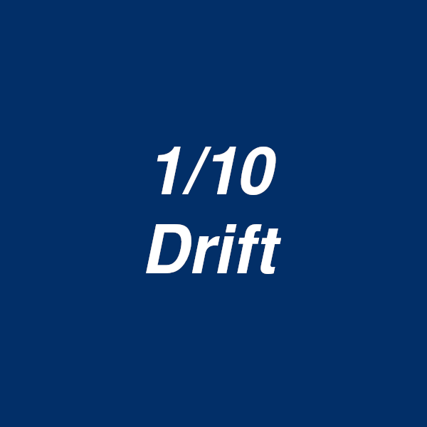 1/10 Drift fartregulator og motor