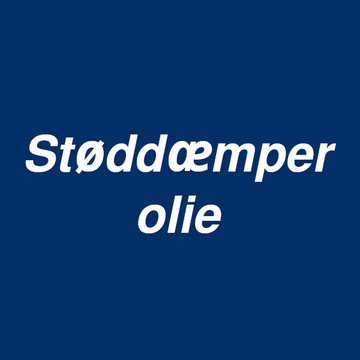 Støddæmperolie
