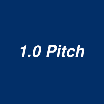 1.0 Pitch Motortandhjul