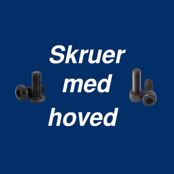 Skruer med hoved