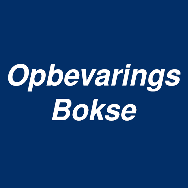 Opbevaringsbokse