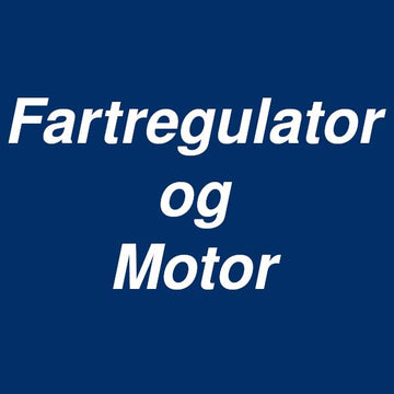 Fartregulator og Motor