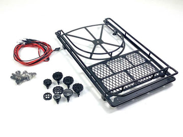 Absima - 2320123 - 1:10 Metal Luggage and Tire Tray incl. LEDs