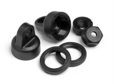 HPI - HP100317 - Shock Cap And Preload Collar Set