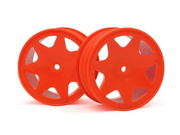 HPI - HP100622 - Ultra 7 Wheels Orange 30Mm (2Pcs