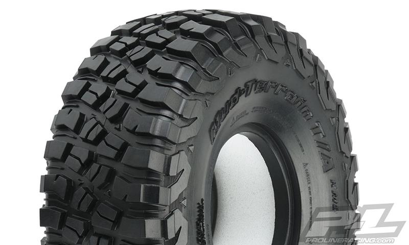 Pro-Line - PL10150-14 - 1.9" BFGoodrich T/A KM3 Crawler dæk G8 hårdhed med indlæg - 2 stk